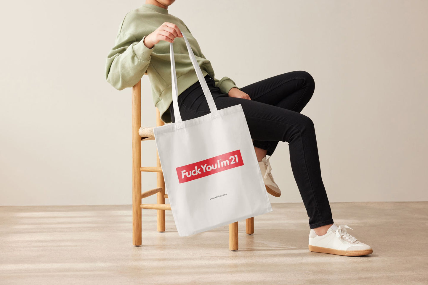 TOTE BAG : LET IT BE IN MY COMBI