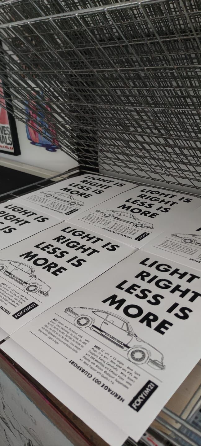 A3 PRINT 911 HERITAGE CLUBSPORT FCKYIM21