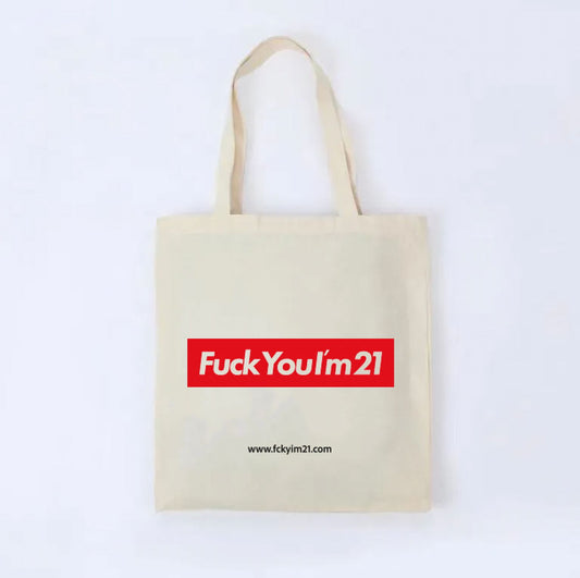 TOTE BAG 7" Red Vinyl GASOLINE / A Journey Into Abstract Hip Hop