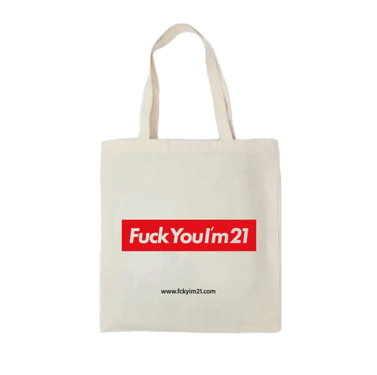 TOTE BAG 7" Red Vinyl GASOLINE / A Journey Into Abstract Hip Hop