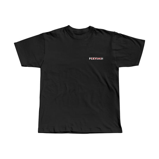 ABOUT / BLACK / COTTON TEE CLASSIC FIT