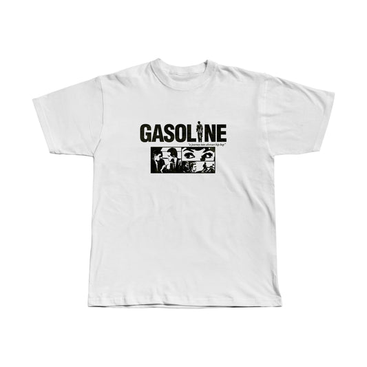 GASOLINE / WARNING WHITE / COTTON TEE CLASSIC FIT