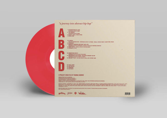 Red Vinyl GASOLINE / A Journey Into Abstract Hip Hop