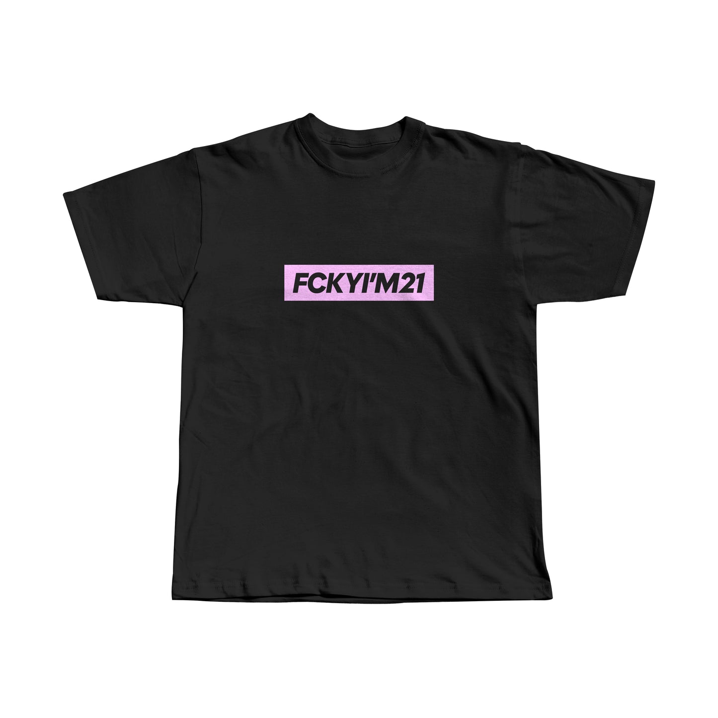 MEMBERS ONLY PINK / PREMIUM COTTON TEE SHIRT OVERSIZED