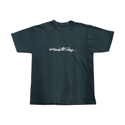 21 VANDALS BOTTLE GREEN / PREMIUM COTTON TEE SHIRT OVERSIZED