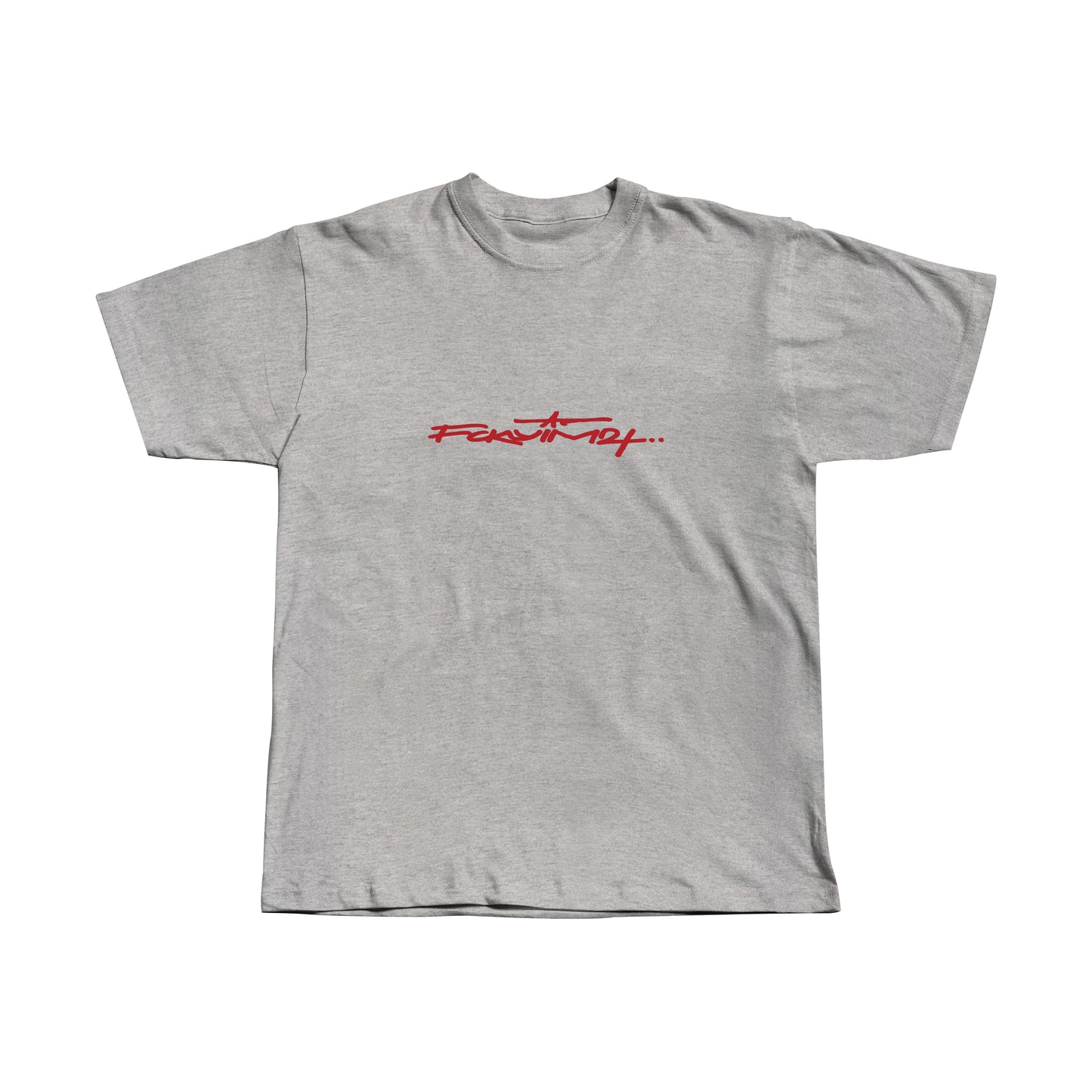 21 VANDALS GREY / PREMIUM COTTON TEE SHIRT OVERSIZED
