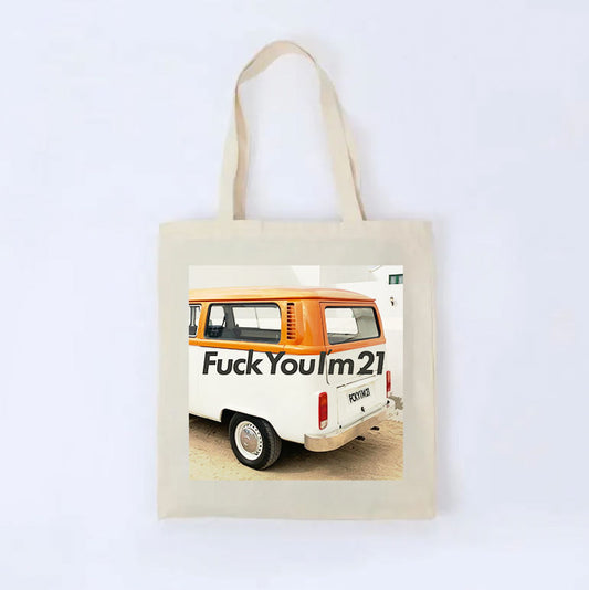 TOTE BAG  : LET IT BE IN MY COMBI