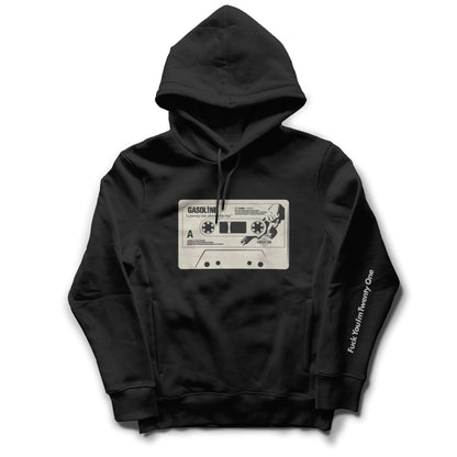 GASOLINE SUDADERA / CASSETTE NEGRA CLASSIC FIT